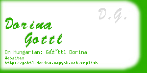 dorina gottl business card